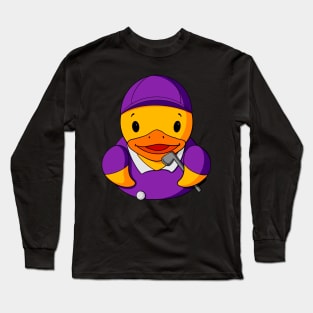 Golfer Rubber Duck Long Sleeve T-Shirt